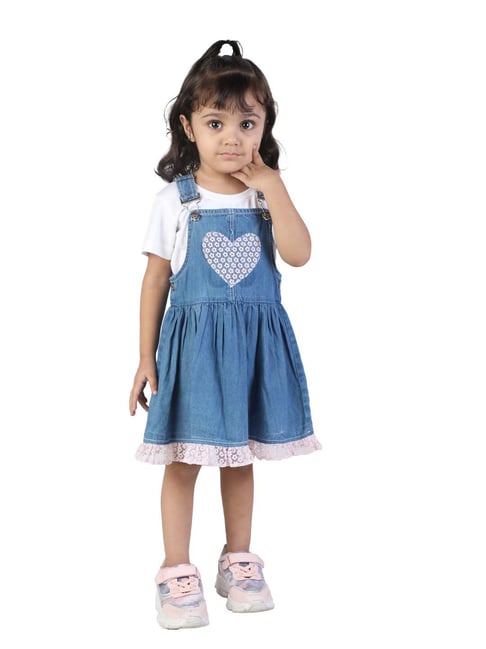 Amazon.com: Toddler Tutu Dress Girls Infant Demin Suspender Dresses Baby  Kids Newborn Lace Style Layered Summer Ruffle Casual d14 Blue: Clothing,  Shoes & Jewelry