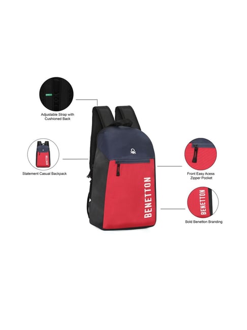 Buy United Colors of Benetton Coronet 13 Ltrs Red Backpack Online At Best Price Tata CLiQ
