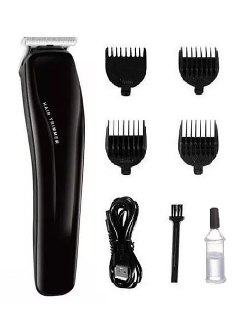 HTC AT-529 Beard Trimmer For Men with T-Blade Design (Black)