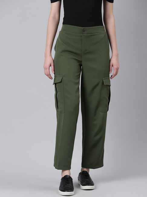 Buy Olive Green Trousers & Pants for Men by SCOTCH & SODA Online | Ajio.com