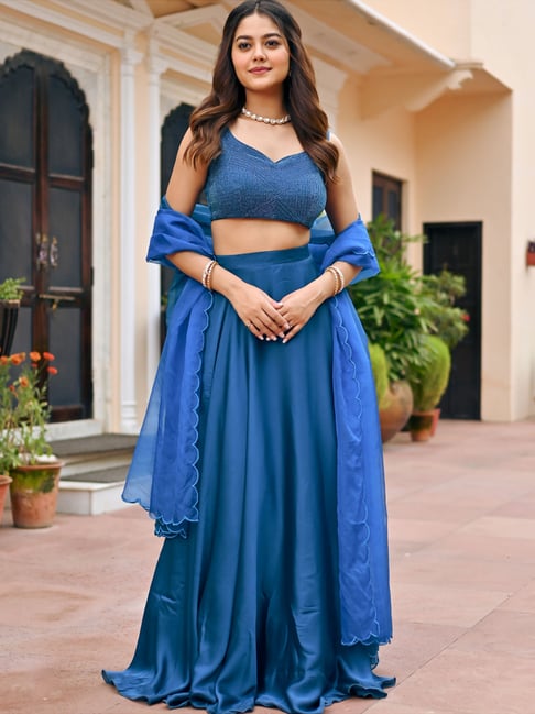 BIPIN FASHION Printed Semi Stitched Lehenga & Crop Top - Buy BIPIN FASHION  Printed Semi Stitched Lehenga & Crop Top Online at Best Prices in India |  Flipkart.com