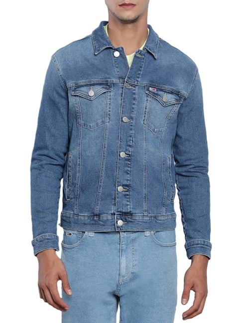 Tommy Hilfiger Denim Medium Cotton Regular Fit Denim Jacket