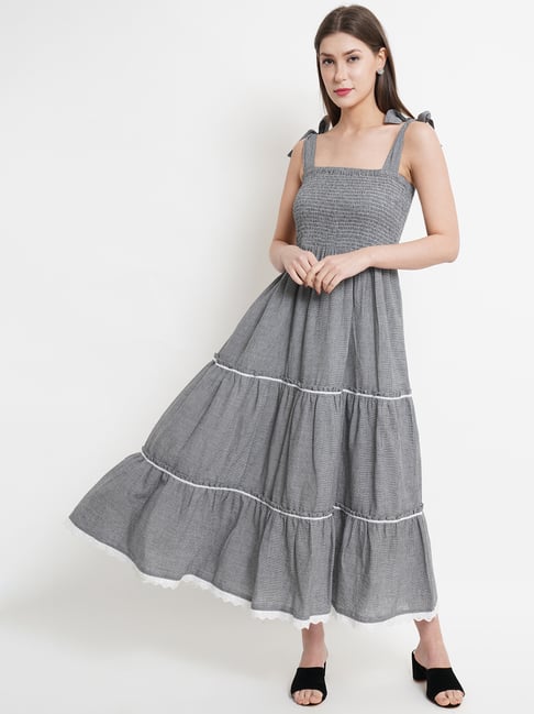 knee length dresses for ladies Danielle Casual Midi Dress L / Natural main image 1