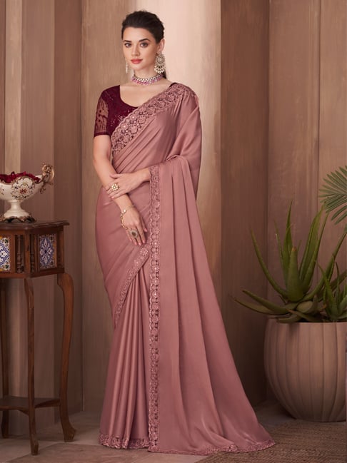 Buy Designer Sarees, Salwar Kameez, Kurtis & Tunic and Lehenga  Choli.Marvelous Chiffon Light Pink Saree