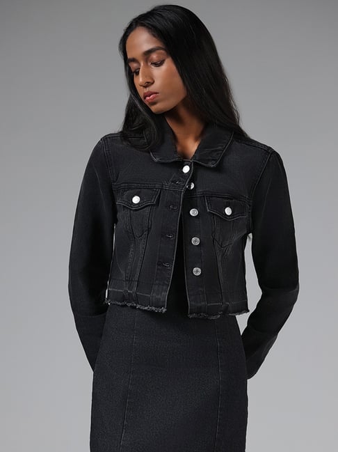 Stereo Love Denim Jacket - Black | Fashion Nova, Jackets & Coats | Fashion  Nova