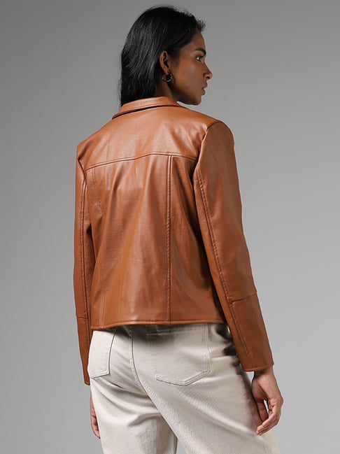 Brown Leather Jackets Mens - Free Insured Shipping In Europe