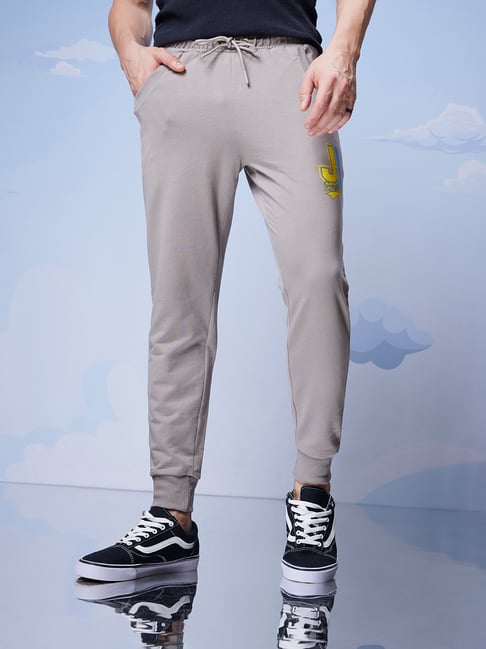 Bewakoof Official Cartoon Network Merchandise Grey Loose Fit Printed  Oversized Joggers