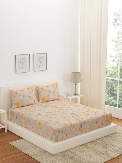 Buy Saral Home Joy Pink 350 TC Bed Sheet Set at Best Price @ Tata CLiQ