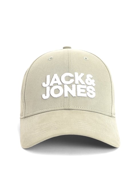 Buy Jack Jones Dusty Olive Embroidered Baseball Cap at Best