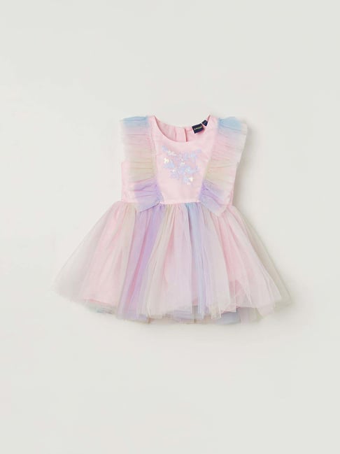 Juniors by Lifestyle Multicolor Embellished Dress-image-32