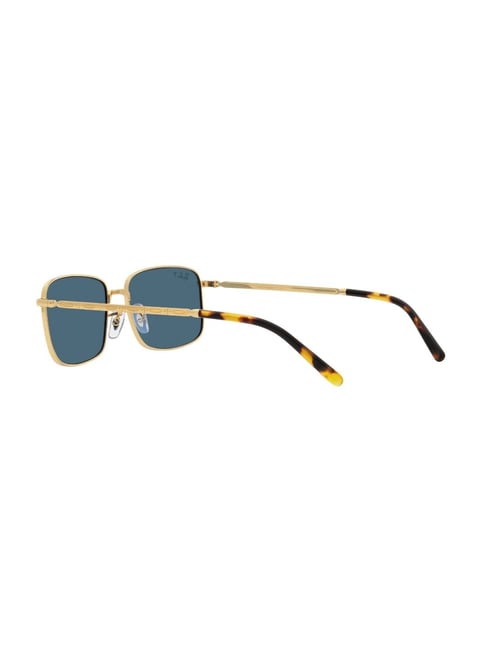 Buy Rument Rectangular Sunglasses Blue For Men Online @ Best Prices in  India