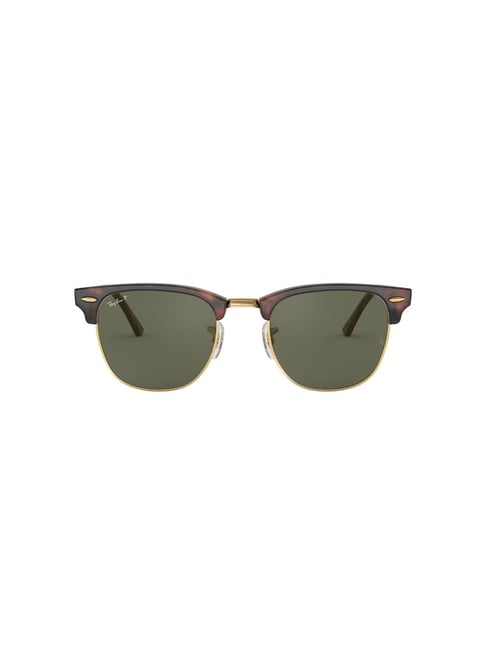 RAY-BAN Unisex Polarized Green Lens Square Sunglasses 0RB3016990/5855