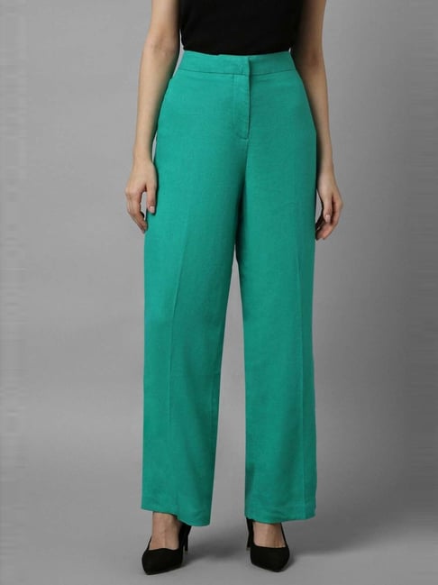 Buy Cream Track Pants for Women by ALLEN SOLLY Online | Ajio.com