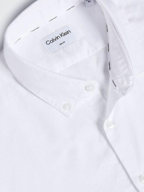 Calvin Klein Extreme Slim Fit White Dress Shirt