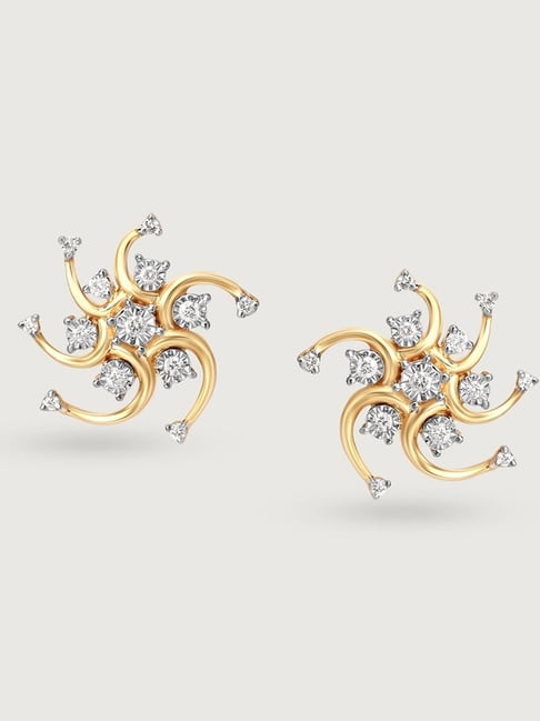 Buy Nakshatra Design Diamond Studs Online | ORRA