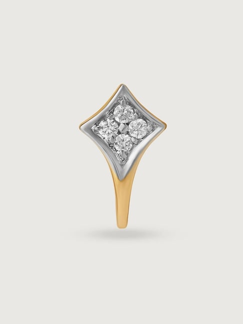 Tanishq platinum deals nose pin