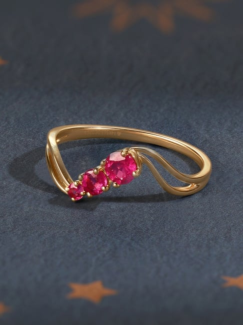 Ruby ring hot sale price tanishq