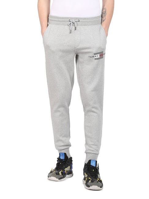 Grey tommy hilfiger online joggers