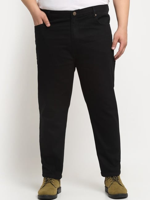 Melon by PlusS Z Black Regular Fit Plus Size Jeans-picture-42