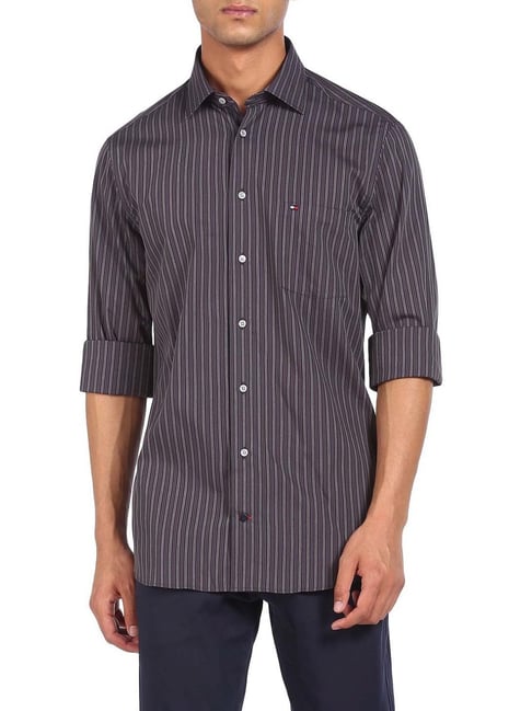 Tommy hilfiger best sale striped shirt