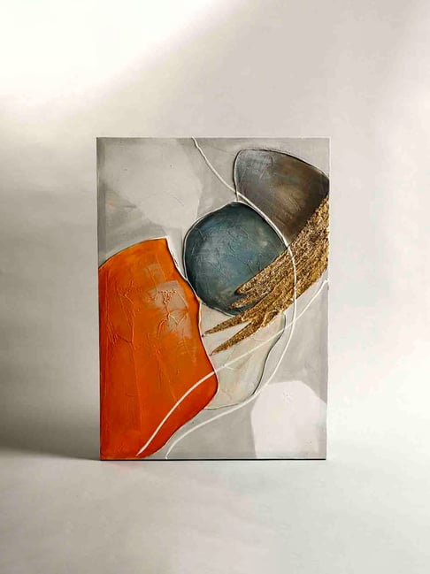 Home4U Alley Mulitcolor Canvas Wall Art