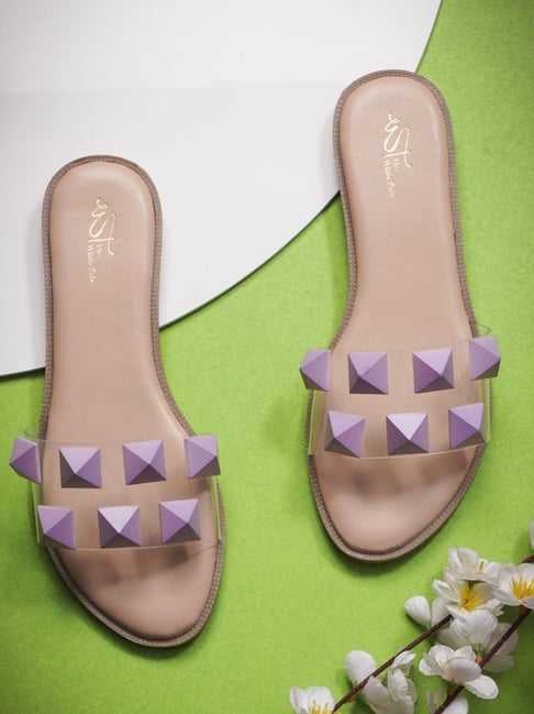 LA FASHUB Women Purple Heels - Buy LA FASHUB Women Purple Heels Online at  Best Price - Shop Online for Footwears in India | Flipkart.com