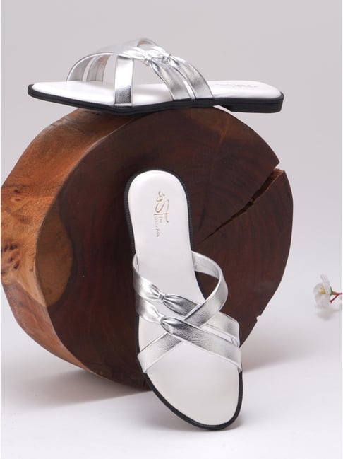 Women's Criss Cross Straps Sandals Solid Color Slingback - Temu
