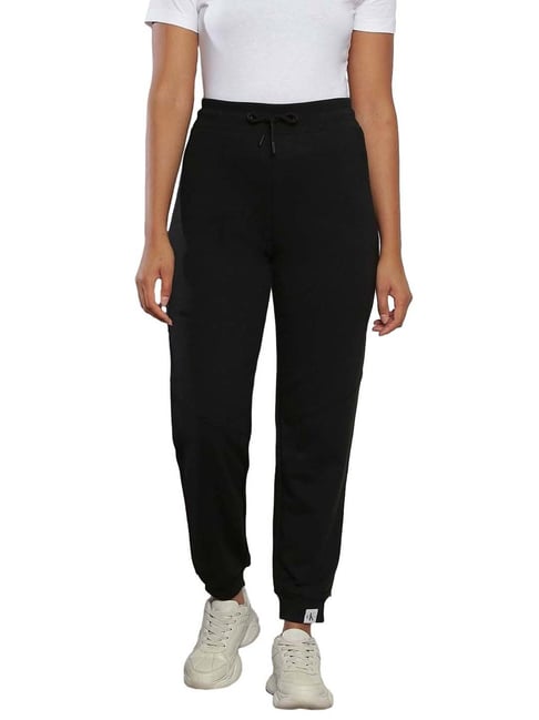 Calvin Klein Jeans Black Regular Fit Joggers