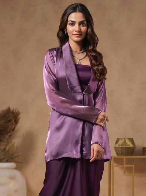 Royal purple hot sale blazer womens