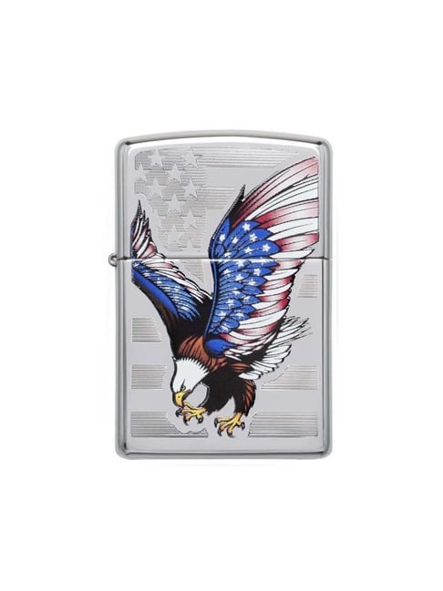 Zippo Chrome Brass E-Star Award Windproof Pocket Lighter-picture-13