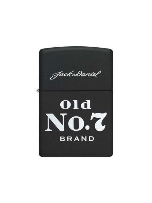 Zippo Black Brass Jack Daniels Windproof Pocket Lighter-picture-28