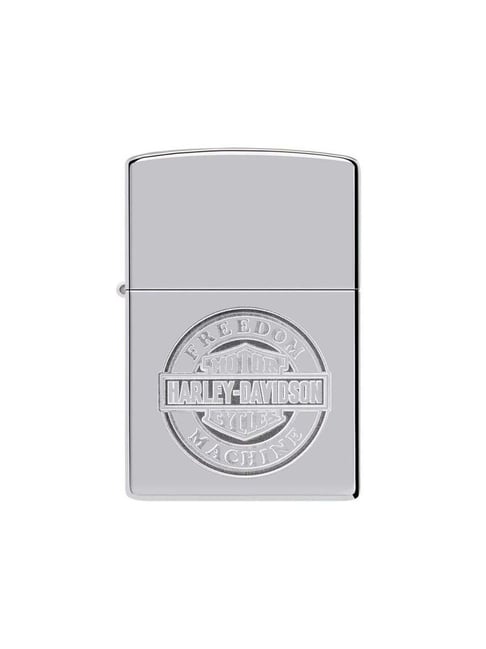 Zippo Chrome Brass Harley-Davidson Windproof Pocket Lighter-picture-34