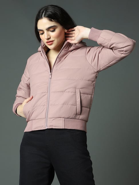 High Star Dusty Pink Regular Fit Jacket