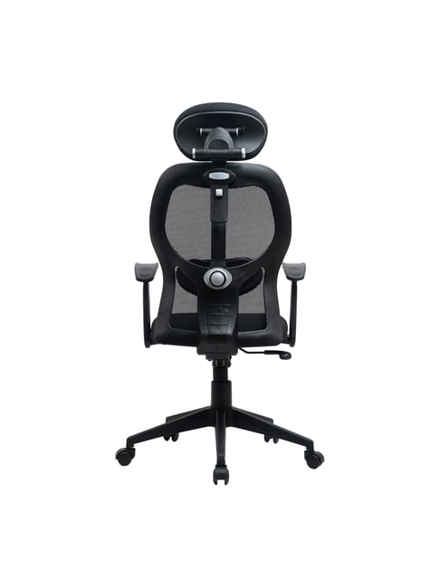 ergonomic chair yoga desk chair Buy Green Soul Yoga Black Plastic High Back Office Chair at Best