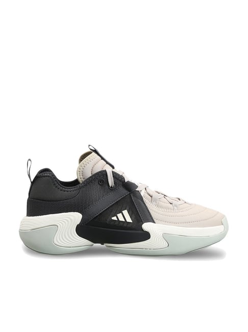 Adidas Women's Exhibit Select Beige Basketball Shoes