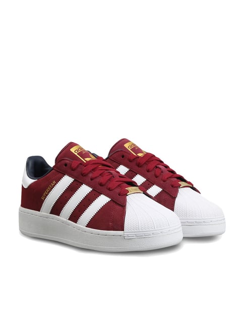 Adidas Originals Men's SUPERSTAR XLG Red Casual Sneakers