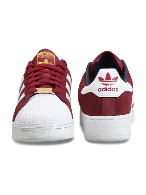 Adidas fashion originals superstar 2 men red