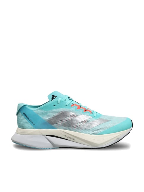 Adidas Women's ADIZERO BOSTON 12 Sky Blue Running Shoes