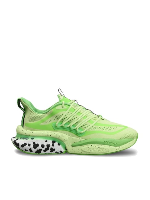 Adidas Men's AlphaBoost V1 Green Running Shoes