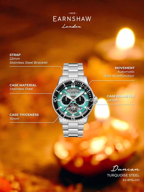 Buy Earnshaw ES-8148-33 Watch in India I Swiss Time House