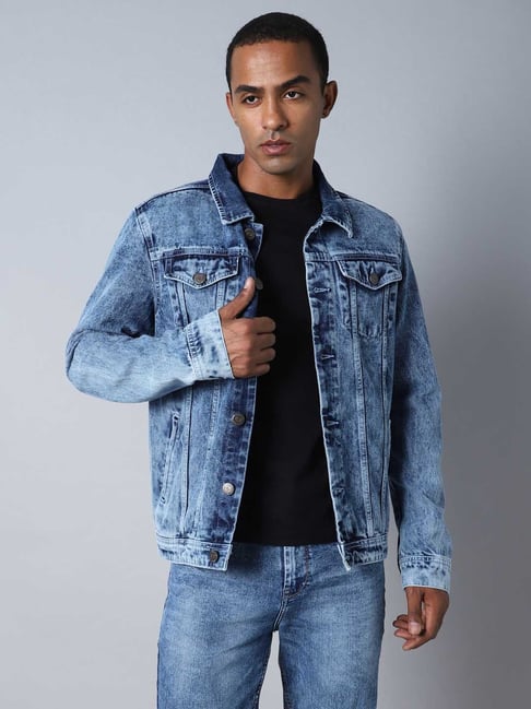 Star blue jean shops jacket