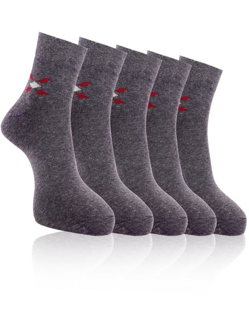 Dollar Socks For Mne's Formal Ankle Length In (Pack of 5)-picture-11