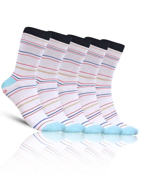 Dollar Socks For Mne's Casual Full Length In (Pack of 5)-picture-11
