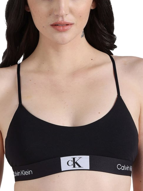 Buy Calvin Klein Underwear Black Regular Fit Bras for Women's
