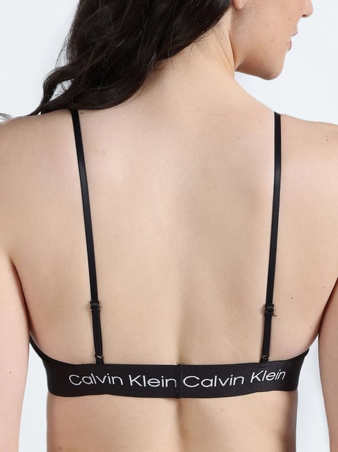 Calvin Klein Black Seamless Bra, Women's Fashion, New
