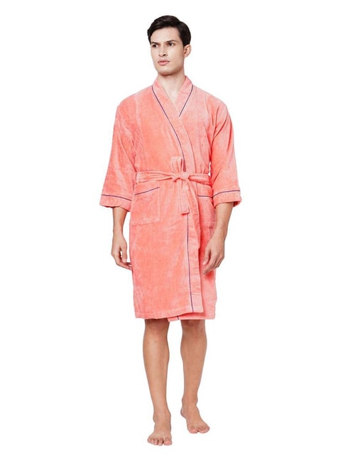 O'Connell's Women's Cotton Bathrobe - Stripe - Blue & White - Men's  Clothing, Traditional Natural shouldered clothing, preppy apparel