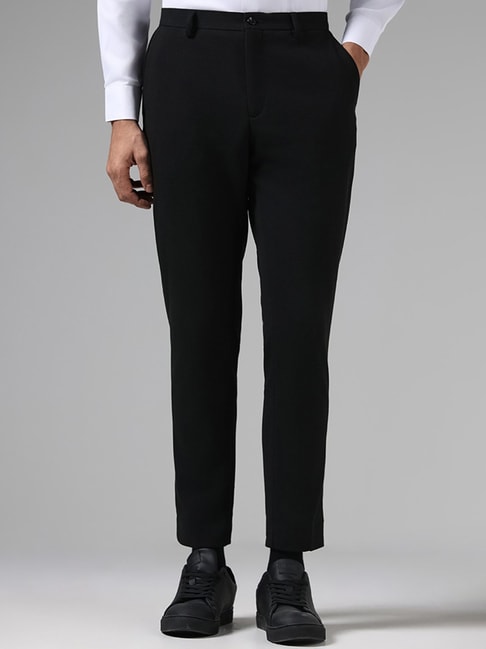 Buy Wardrobe by Westside Black Flared Trousers for Online @ Tata CLiQ-chantamquoc.vn