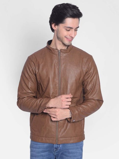 Crimsoune Club Brown Regular Fit Jacket