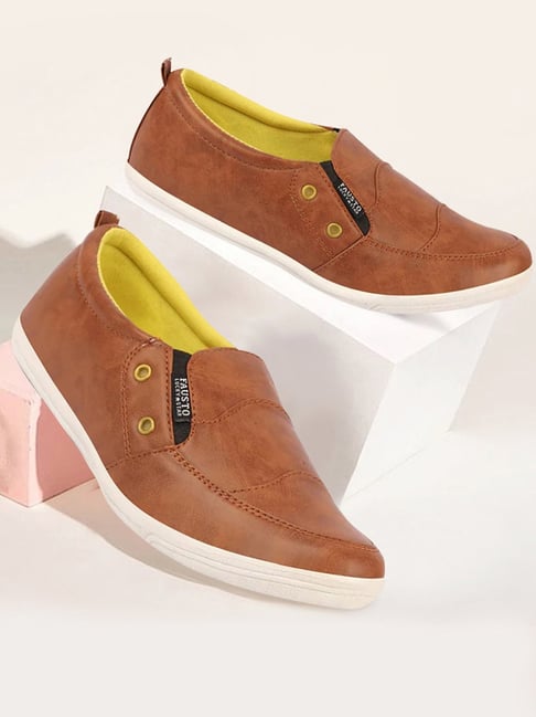 Fausto Men's Chikku Casual Loafers-picture-46