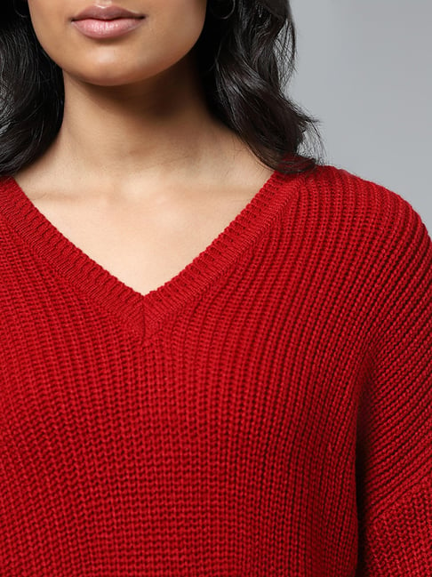 Diamond pattern pointelle knit sweater, Twik, Shop Women's Sweaters and  Cardigans Fall/Winter 2019